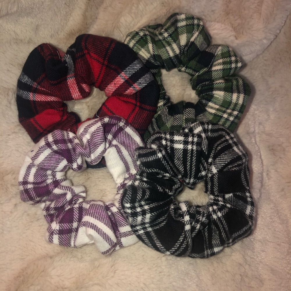Plaid Scrunchie bundle!